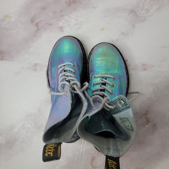 Dr. Martens 1460 Pascal Iridescent 8-Eye Boot Size 6 - Picture 16 of 16